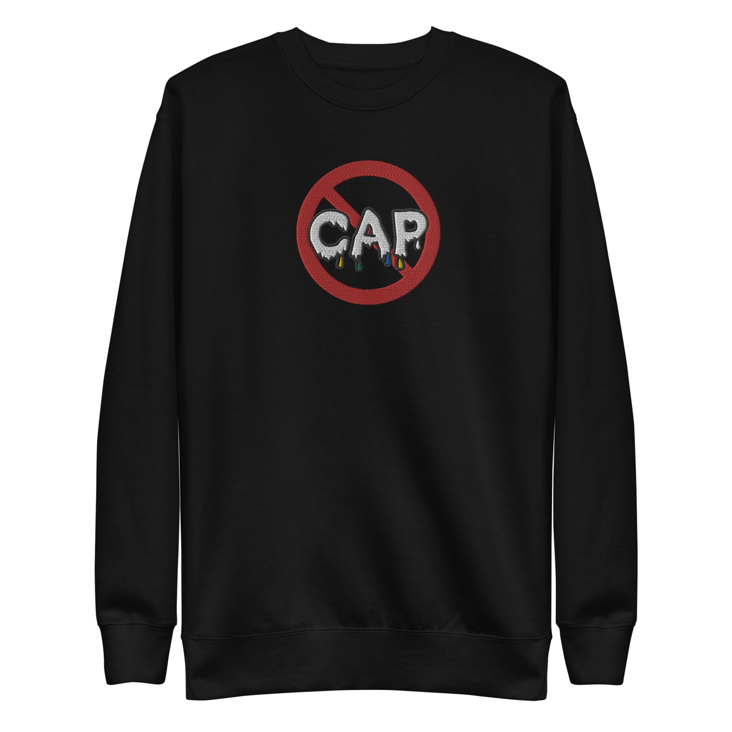 NoCap Premium Embroidered Sweatshirt