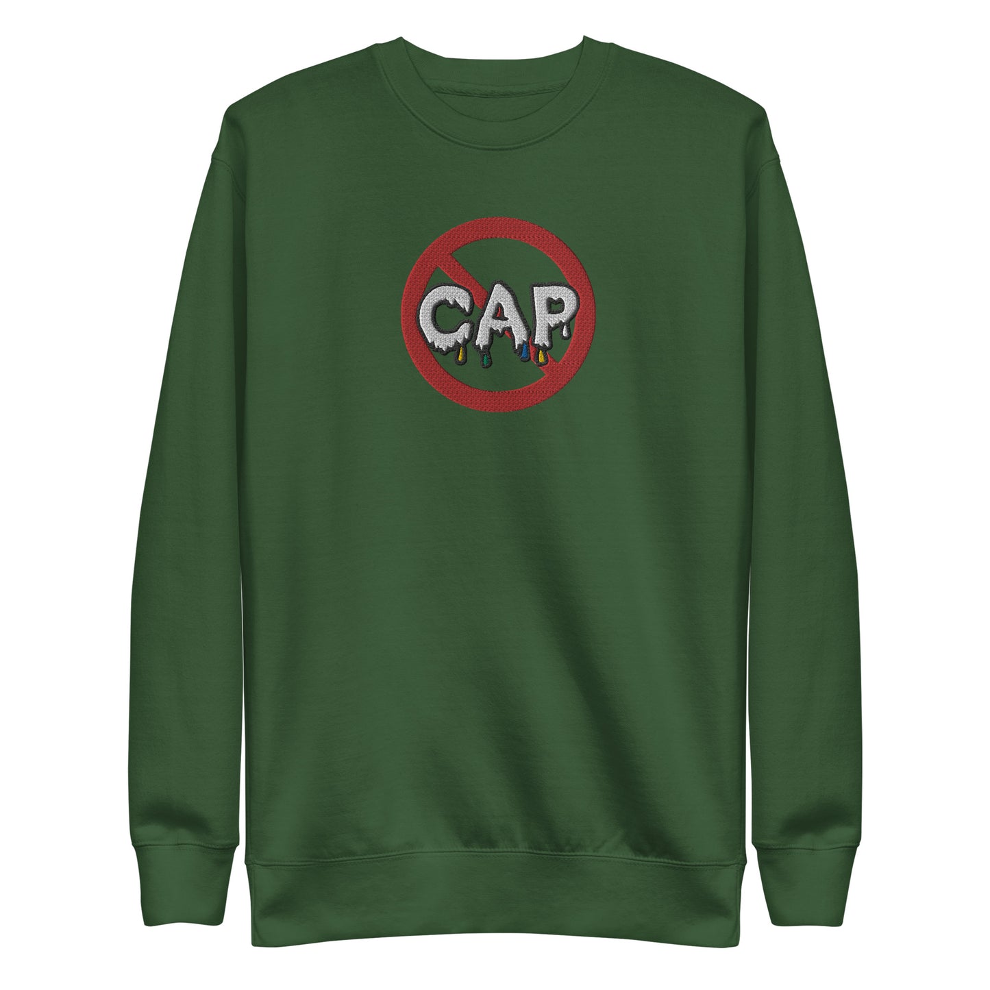 NoCap Premium Embroidered Sweatshirt